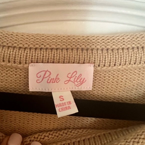 Oversized Tan sweater - Picture 2 of 3